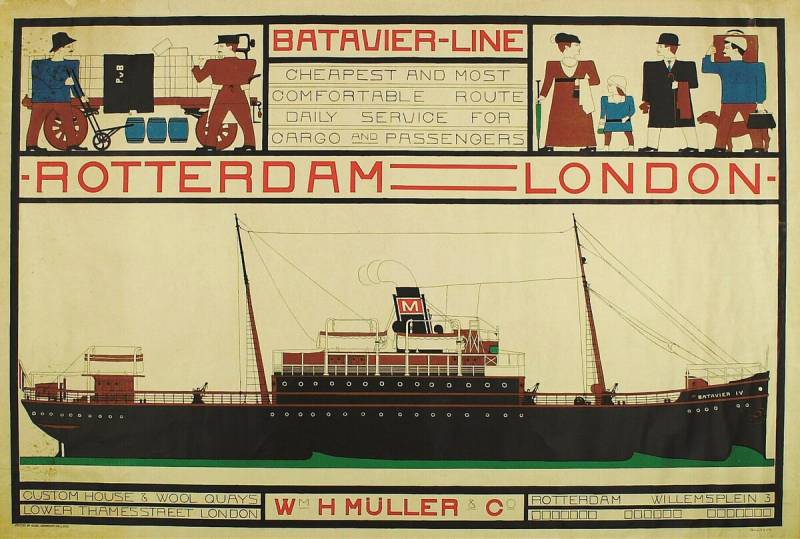 Batavier Line, WM Müller