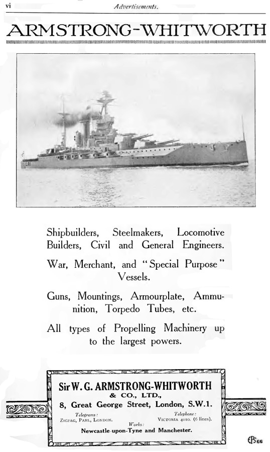 Armstrong-Whitworth, vorher Armstrong-Mitchell