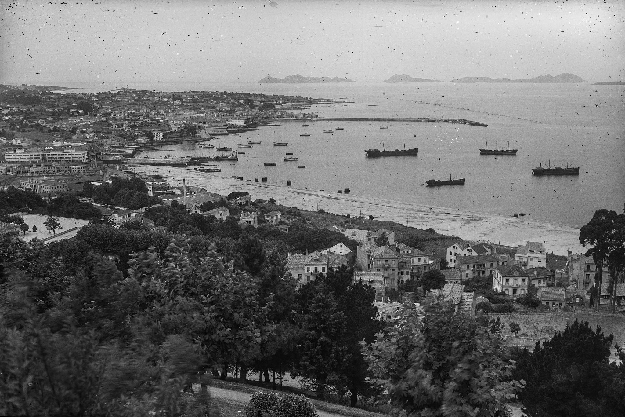 Vigo puerto 1920