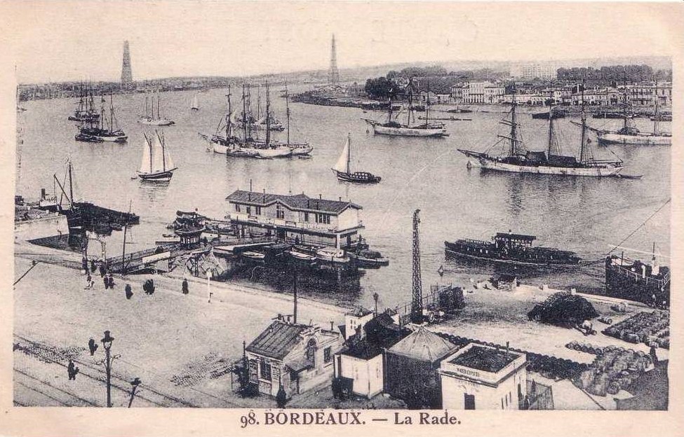 Pont transbordeur Bordeaux about 1914