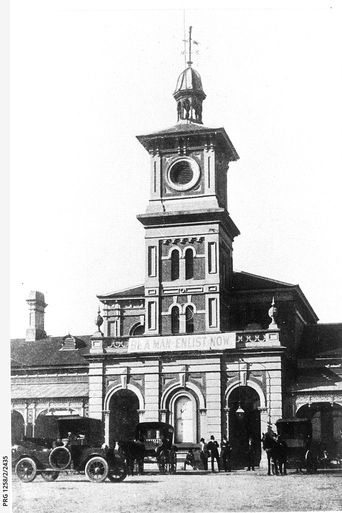 Albury Station about 1916