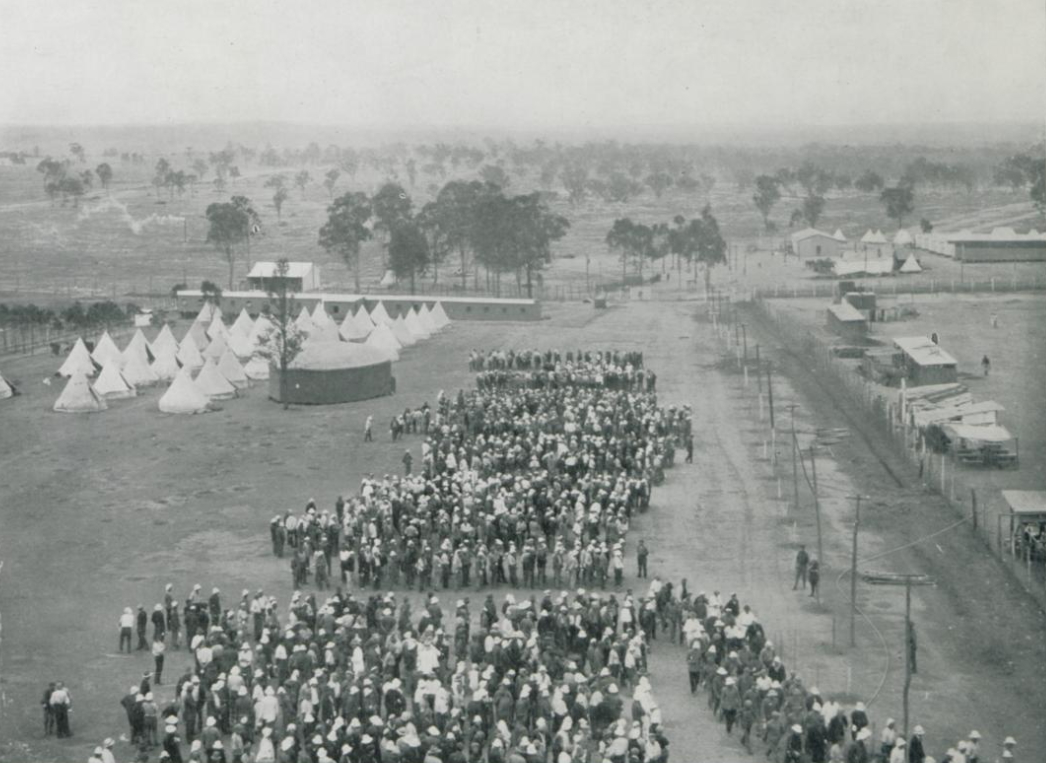Liverpool Camp about 1916