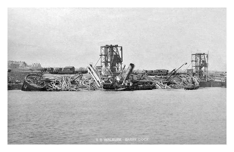 Walküre, Barry Docks 1908