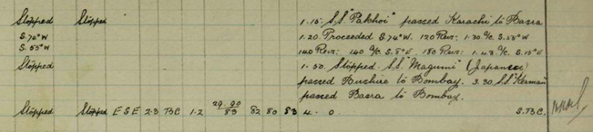 Kerman exFürth HMS Bramble 1917