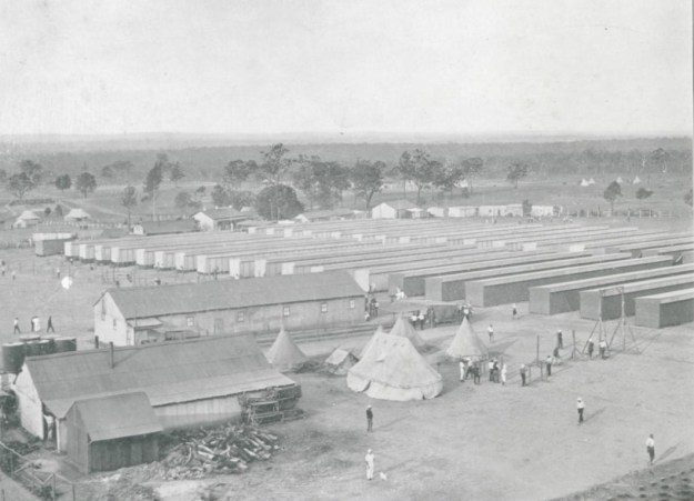 Liverpool Camp, about 1916