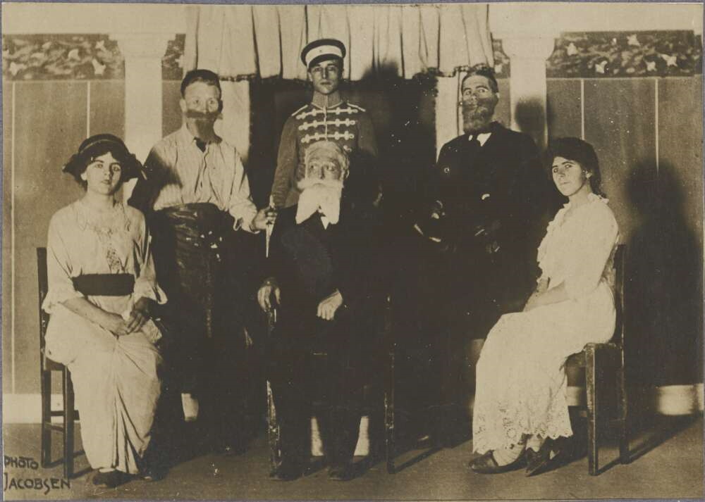 Liverpool Camp, theater, WW1