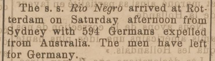 Rio Negro 1919