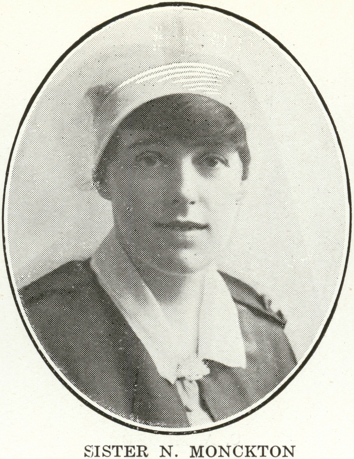sister Monckton, Garrison Hospital 1915