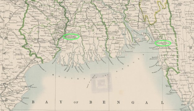 Bay of Bengal map