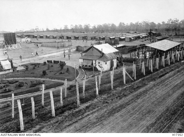 Liverpool camp, compound 1, WW1