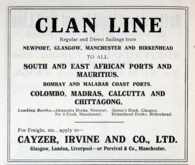 Clan Line 1917