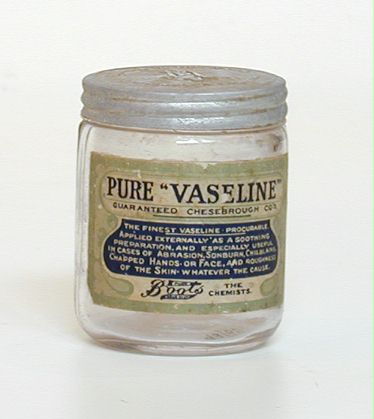 Vaseline jar, Chesebrough