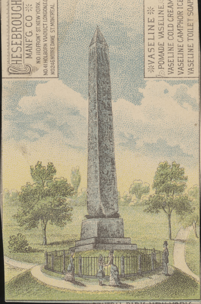 Werbemarke, Vaseline, um 1900