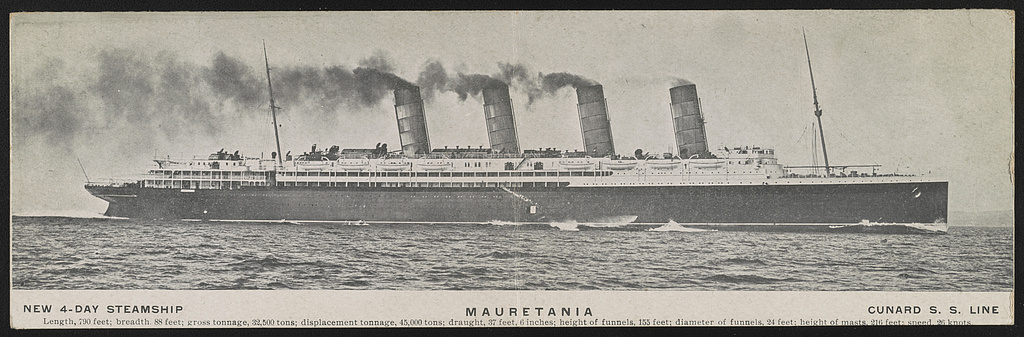 Mauretania 1908