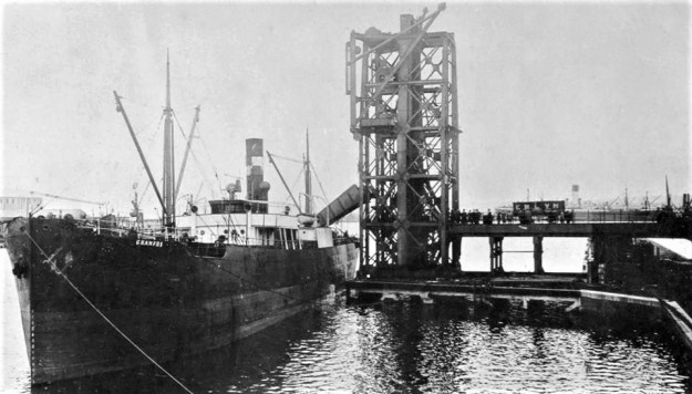 Swansea Docks um 1910