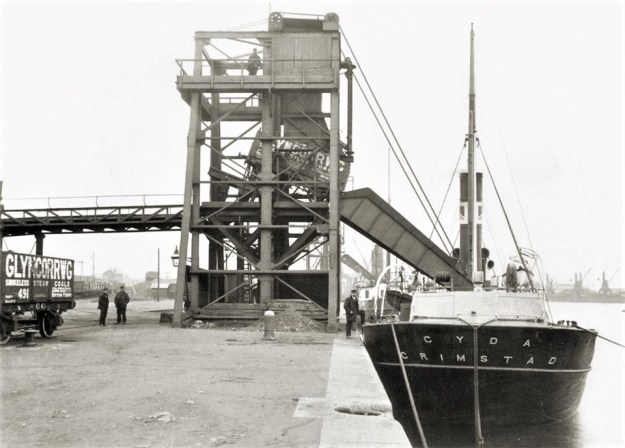 Swansea Docks um 1915
