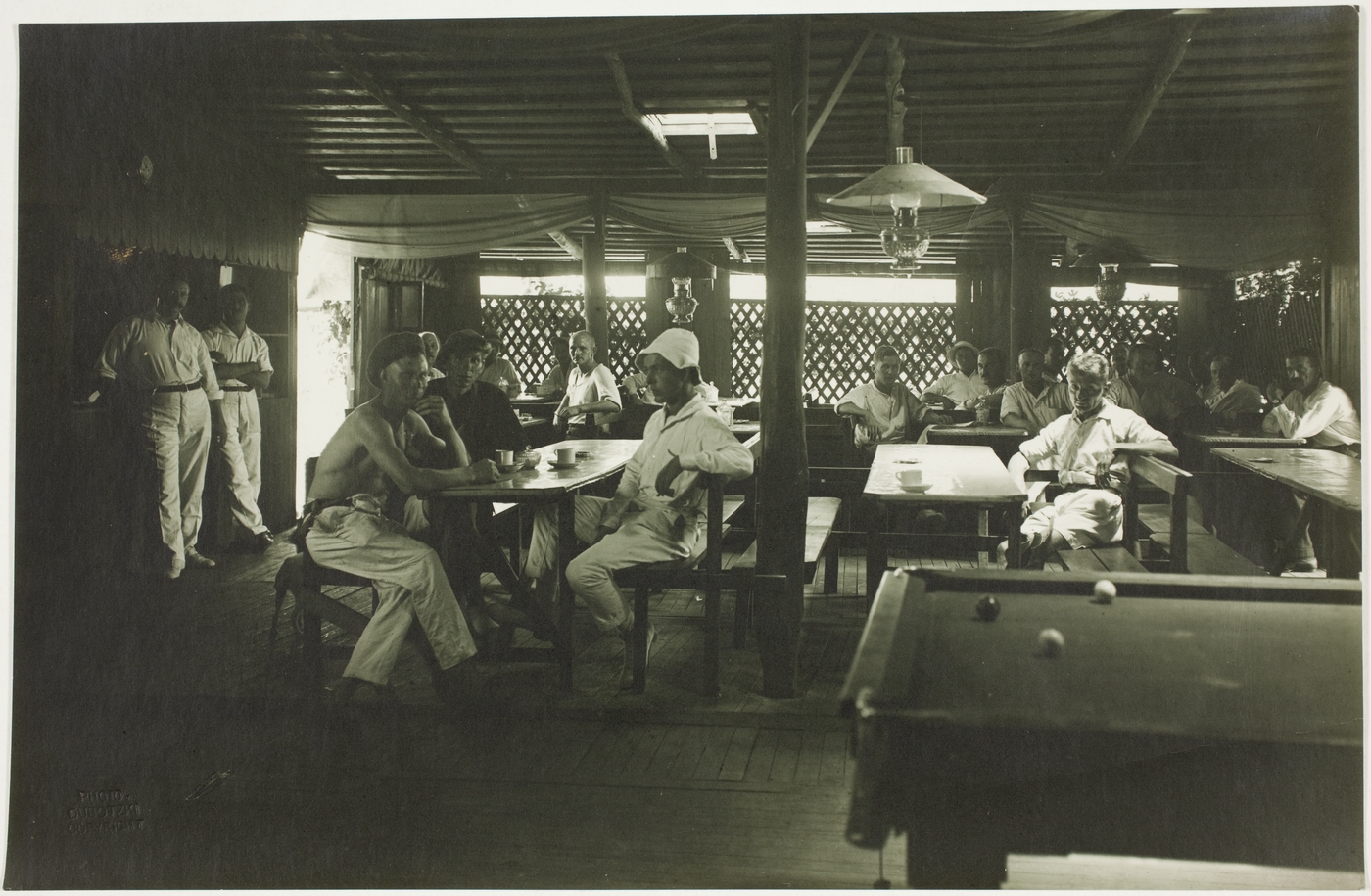 Trial Bay, WW1, Deutsches Lager