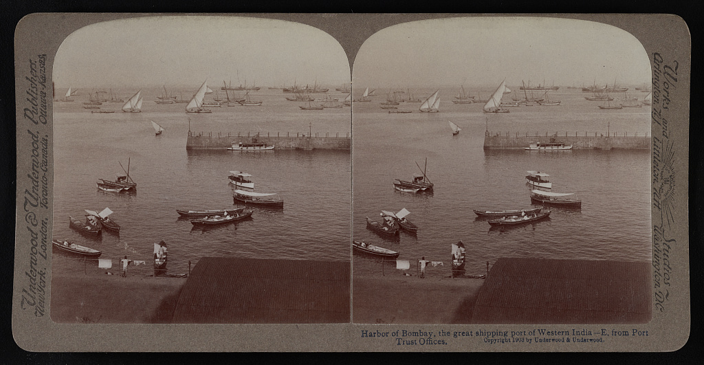 Bombay harbour 1903