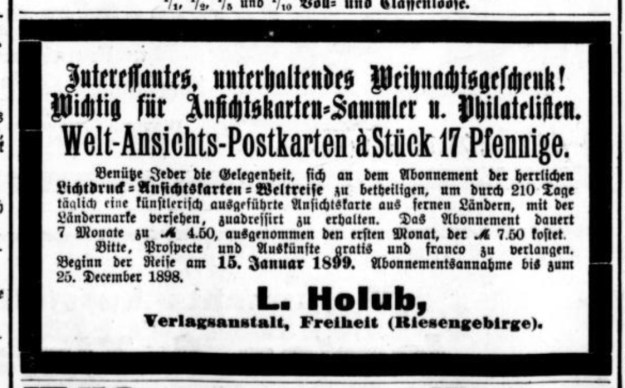 Ansichtskarten-Weltreise