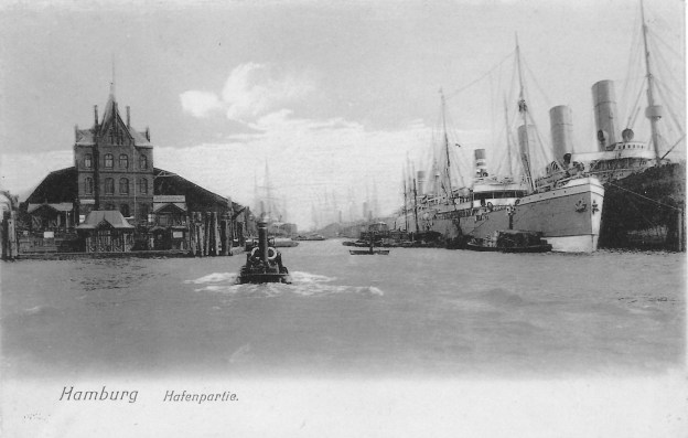 Strandkai Hamburg 1905