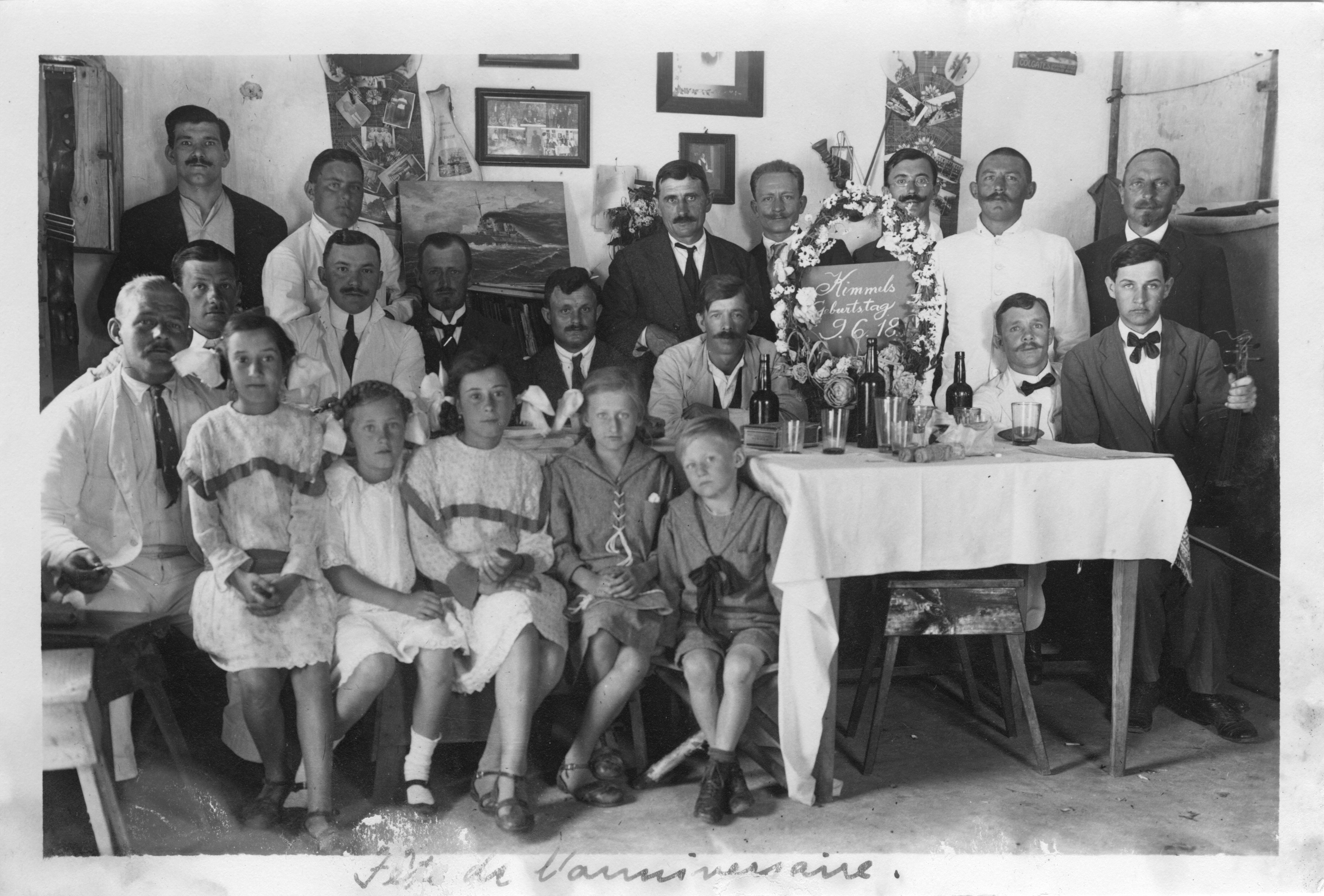 Terceira, Azores, German Internment Camp, WW1