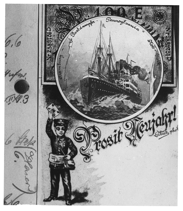 Pennsylvania Dampfschiff 1896