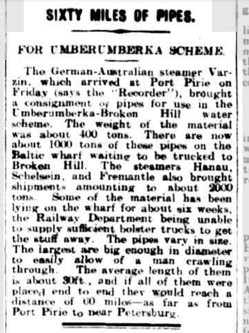 Varzin 1914 in Port Pirie