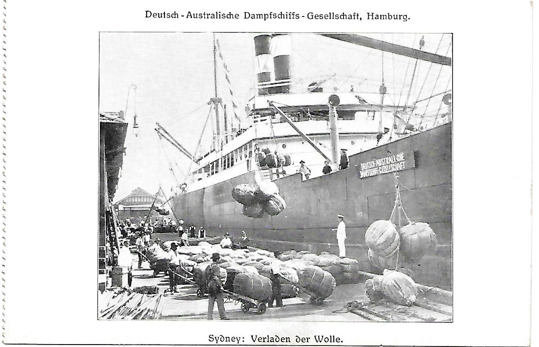Sydney verladen der wolle