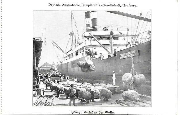 Sydney verladen der wolle