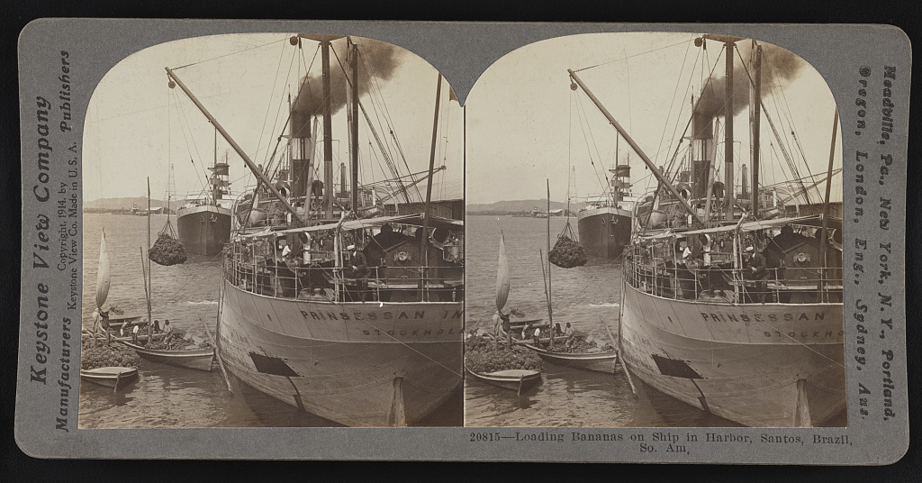 santos 1914 bananas