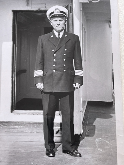 Friedrich Meier Chefingenieur TS Arosa Star, ca. 1955