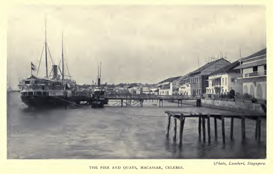 Macassar pier and quays, before1912