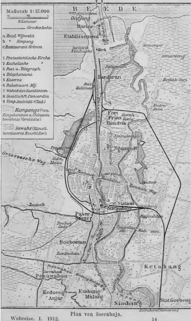 Surabaya vor 1912