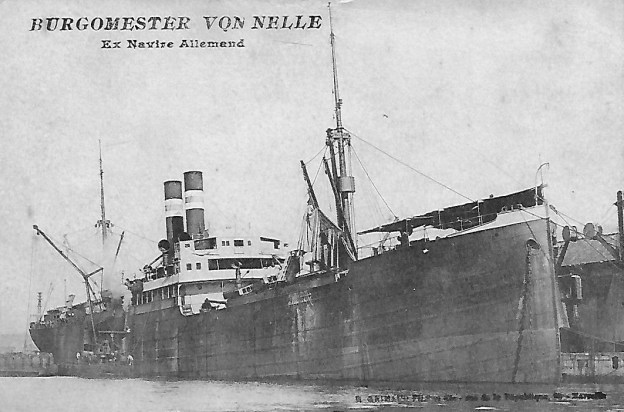Burgermeister von Melle, steamship about 1920