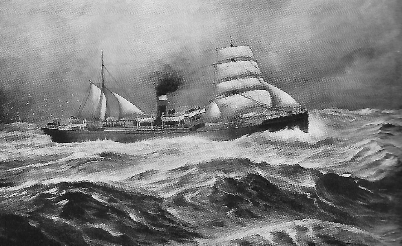 Dampfschiff Elberfeld 1889