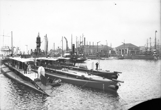 Le Havre, sous-marins 1913