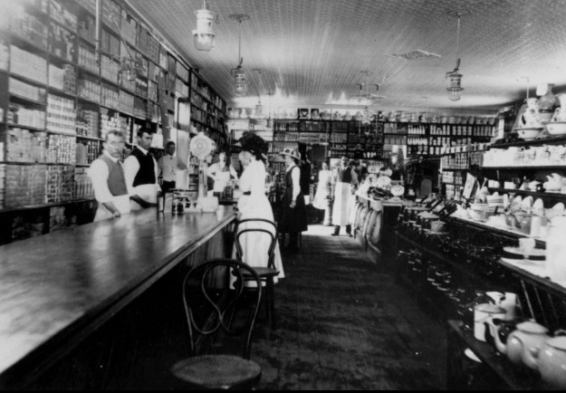 rockhampton store interior about 1910