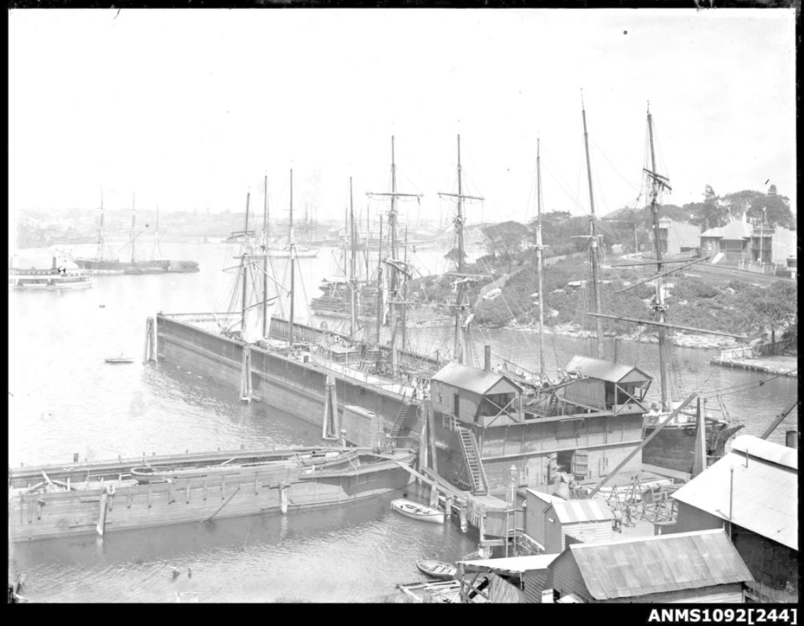Jubilee Dock Sydney 1903