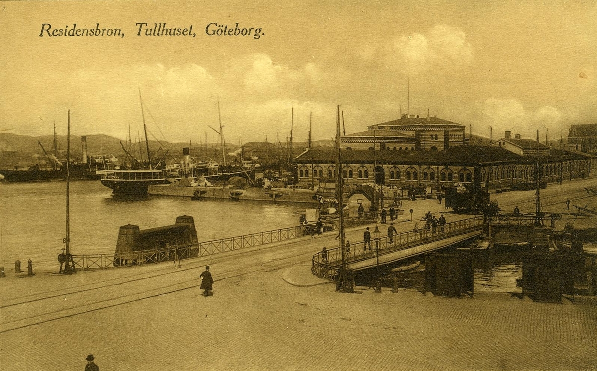 Gothenburg customs house about 1900