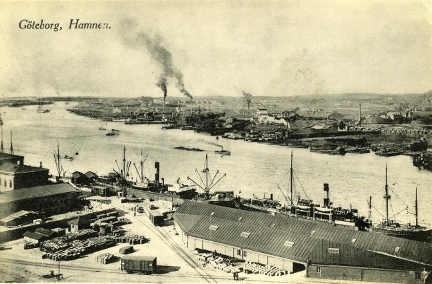 Gothenburg postcard about 1900