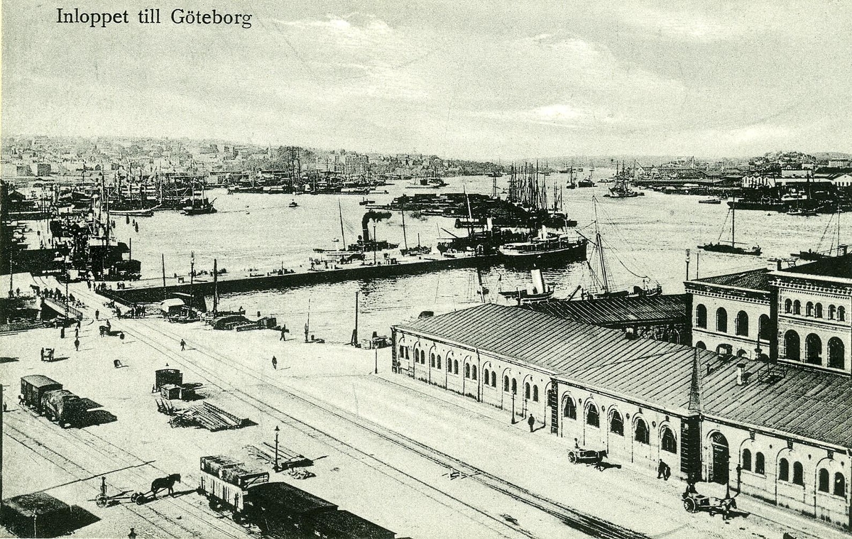 Gothenburg post card about 1900