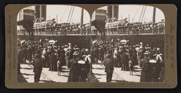 gothenburg calypso 1905 emigrants