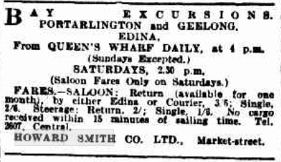 bay excursions edina 1910