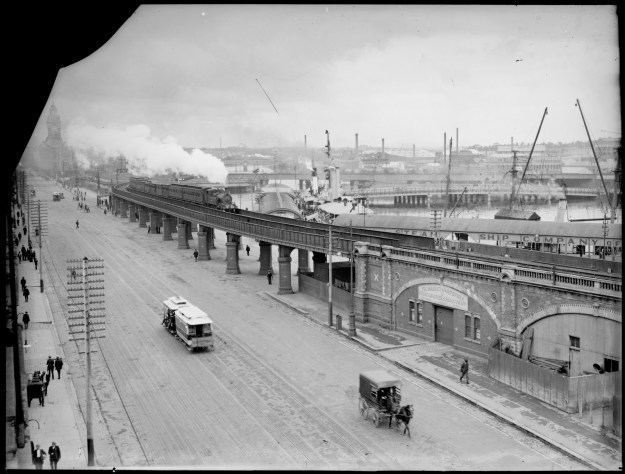 flinders street about 1900
