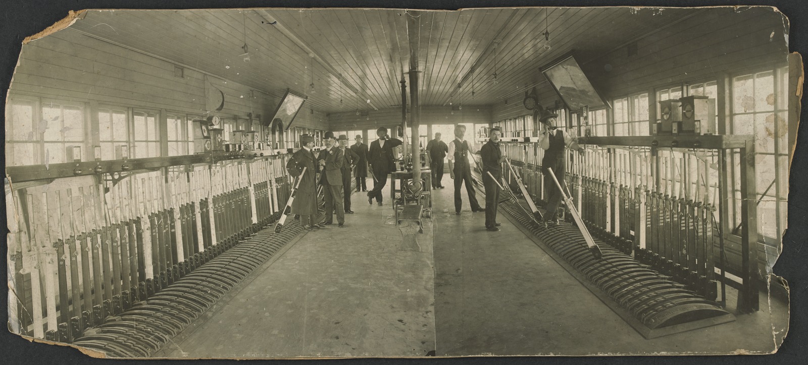 signal box A flinders street 1905