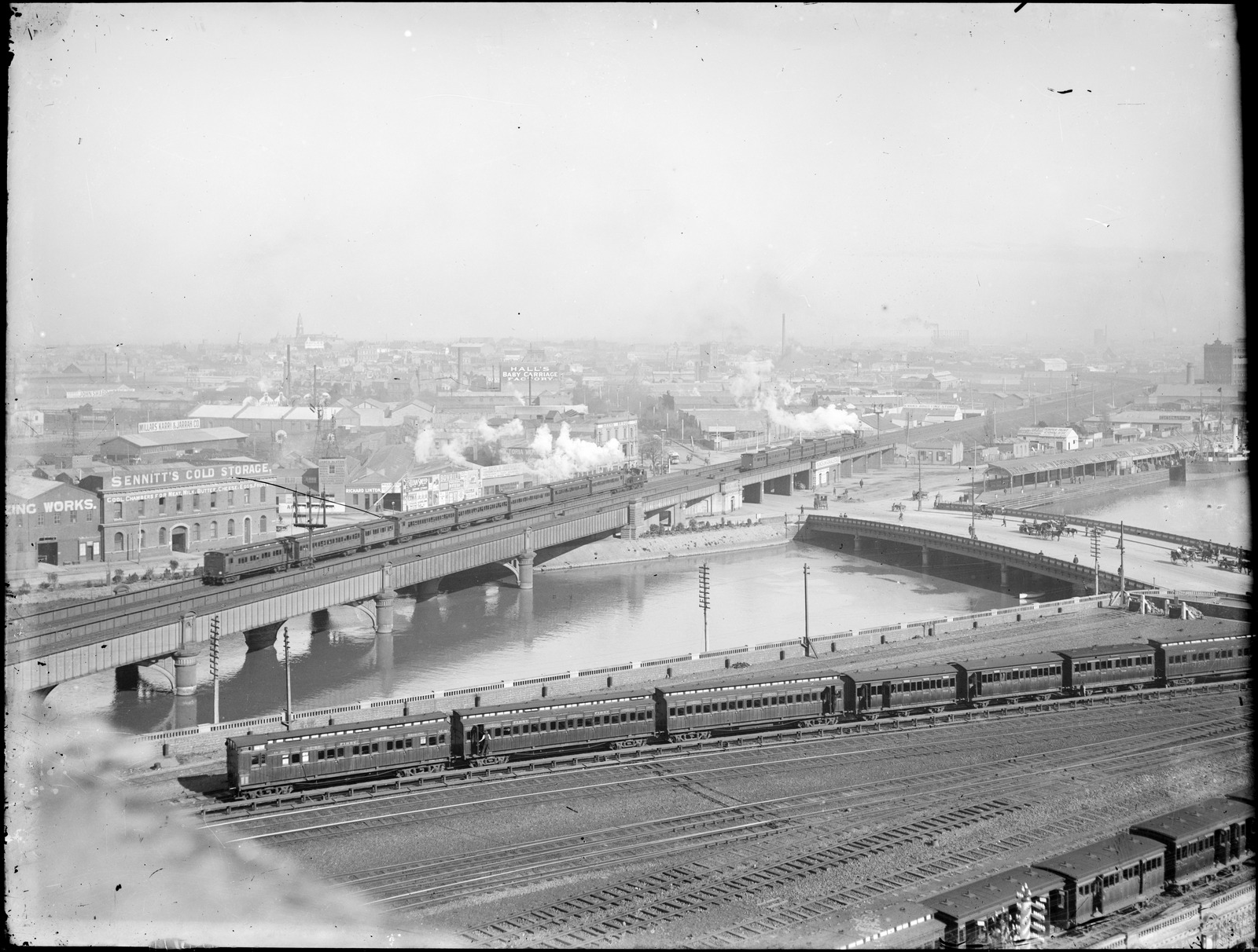 sandridge bridge and queen's bridge about 1910