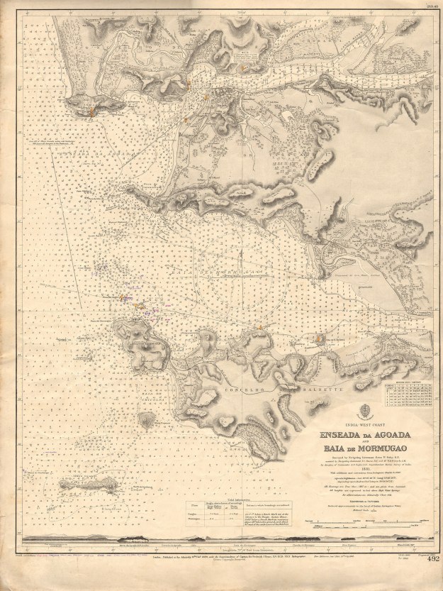 mormugao map 1881