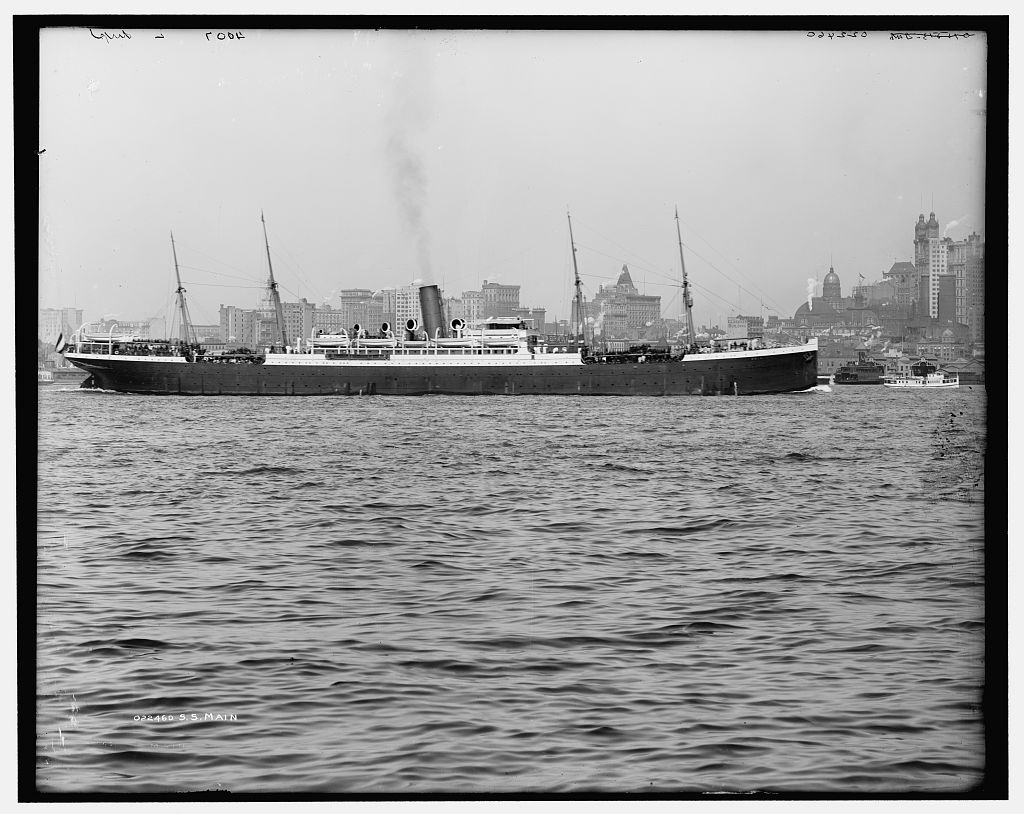 steam ship main (1900) NDL, new york