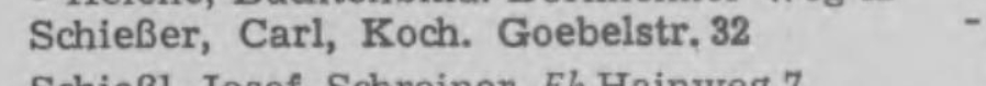 Carl Schiesser Darmstadt 1962