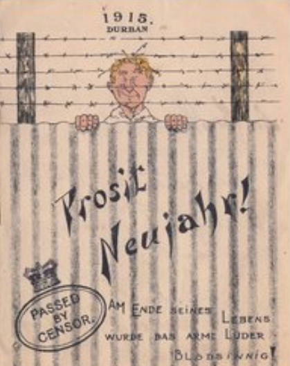 Internment Camp Durban 1915